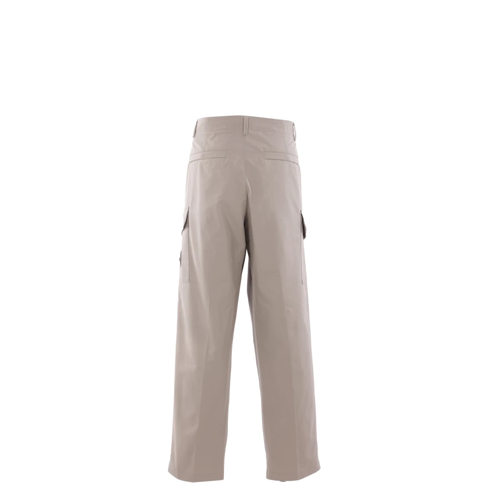 Stone Island Cargo broek in grijs katoen Gray Heren