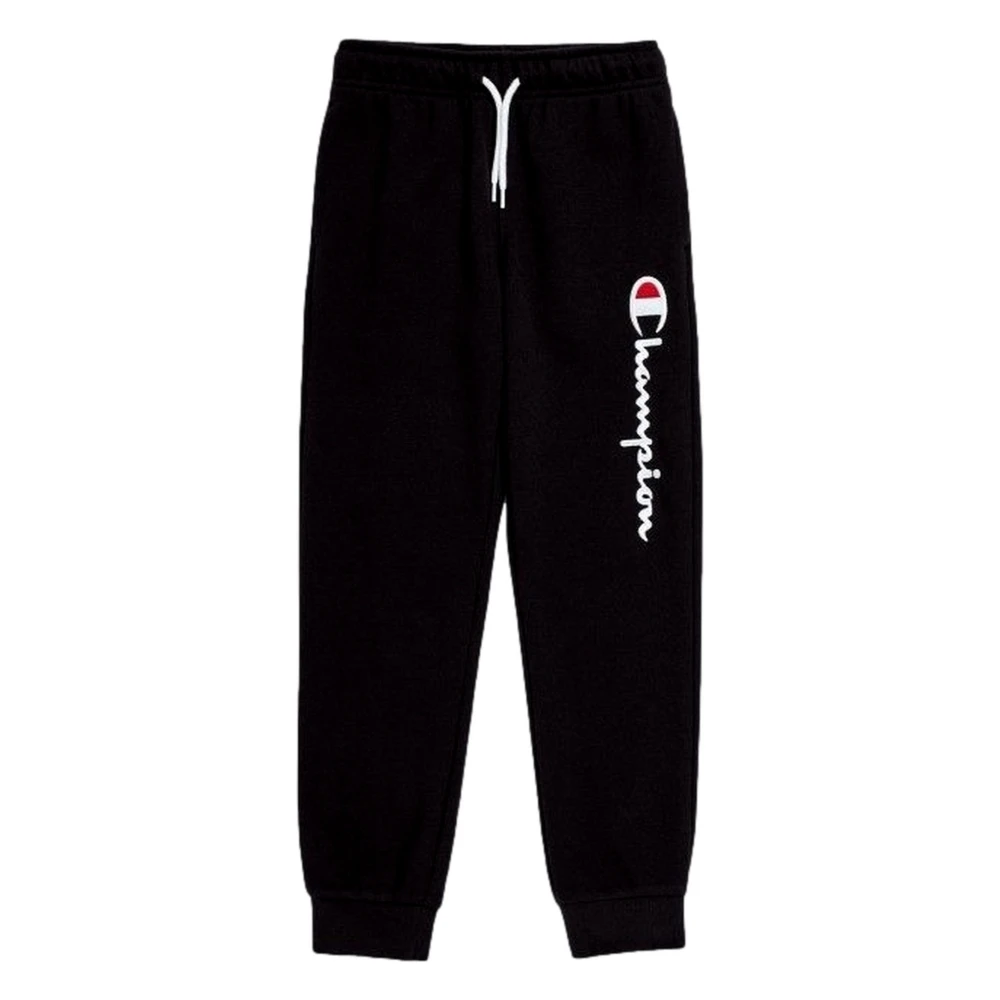 Champion Zwarte geborduurde logo junior broek Black Heren