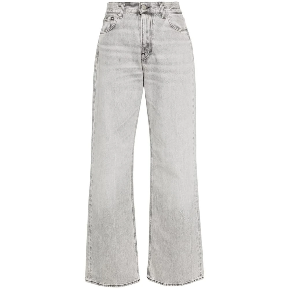 Haikure Lichtgrijze Denim Bootcut Jeans Gray Dames