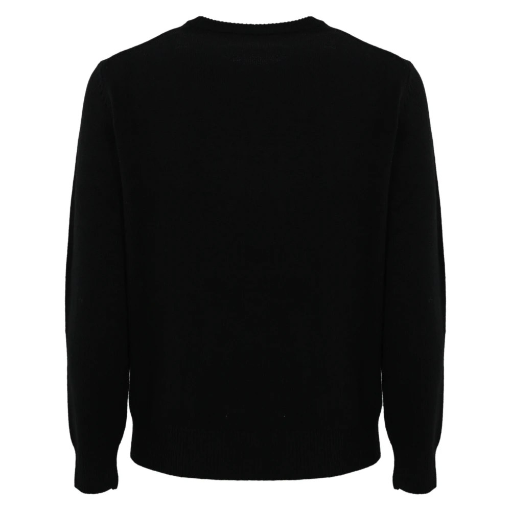 MC2 Saint Barth Zwarte Sweater Maglione Black Heren