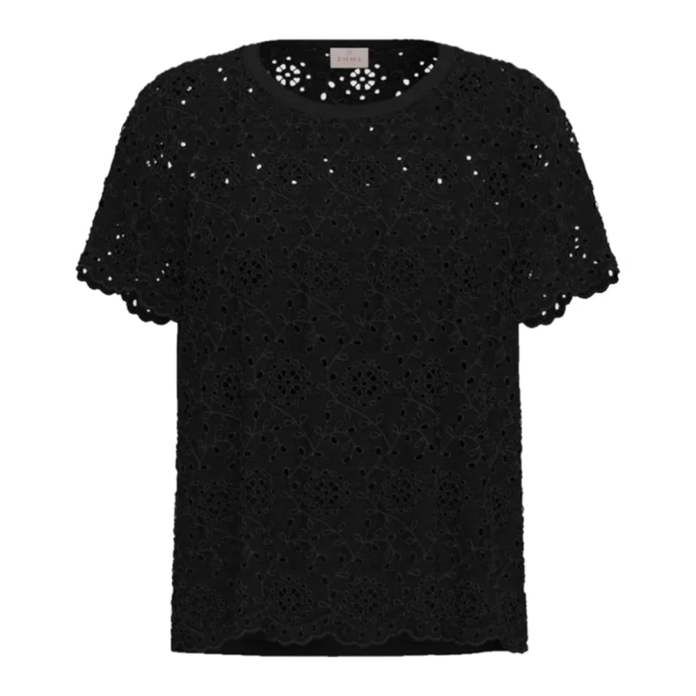 Emme Di Marella Women's Black Blouses, Xl, T-Shirts