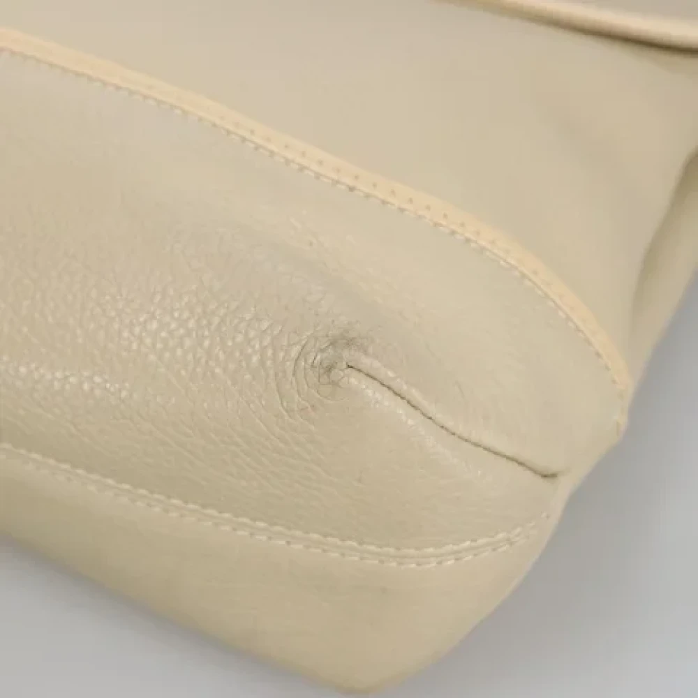 Bally Pre-owned Leather handbags Beige Dames