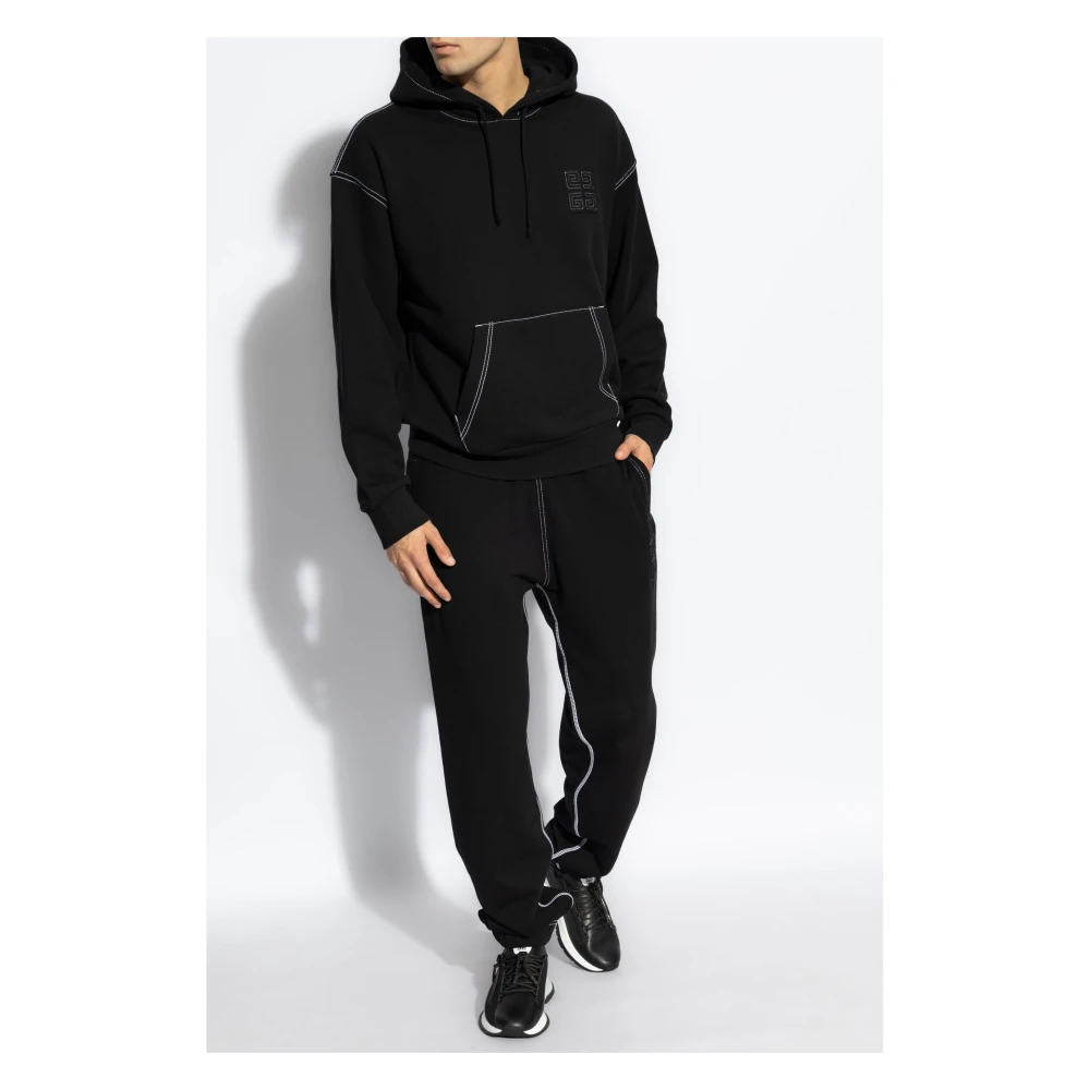 Givenchy Zwart-witte joggingbroek Black Heren