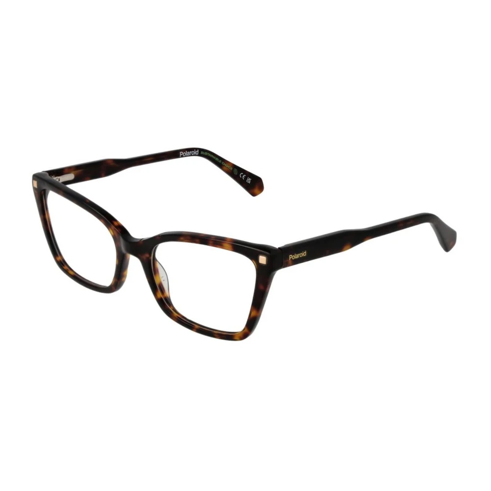 Polaroid Women's Brown Glasses, One Size, Cat Eye Optical Frames