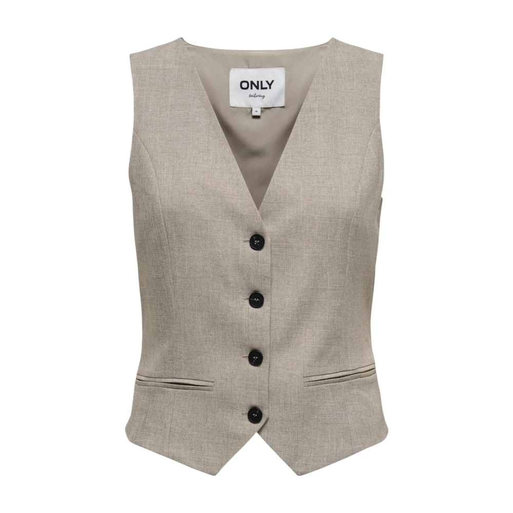 Only Women's Gris Vest Linda - Image 4
