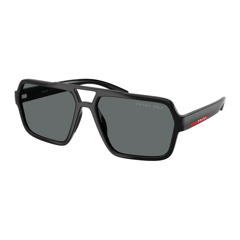 Prada Sunglasses, Male, 59 Mm, Sunglasses Linea Rossa Ps A06s Black