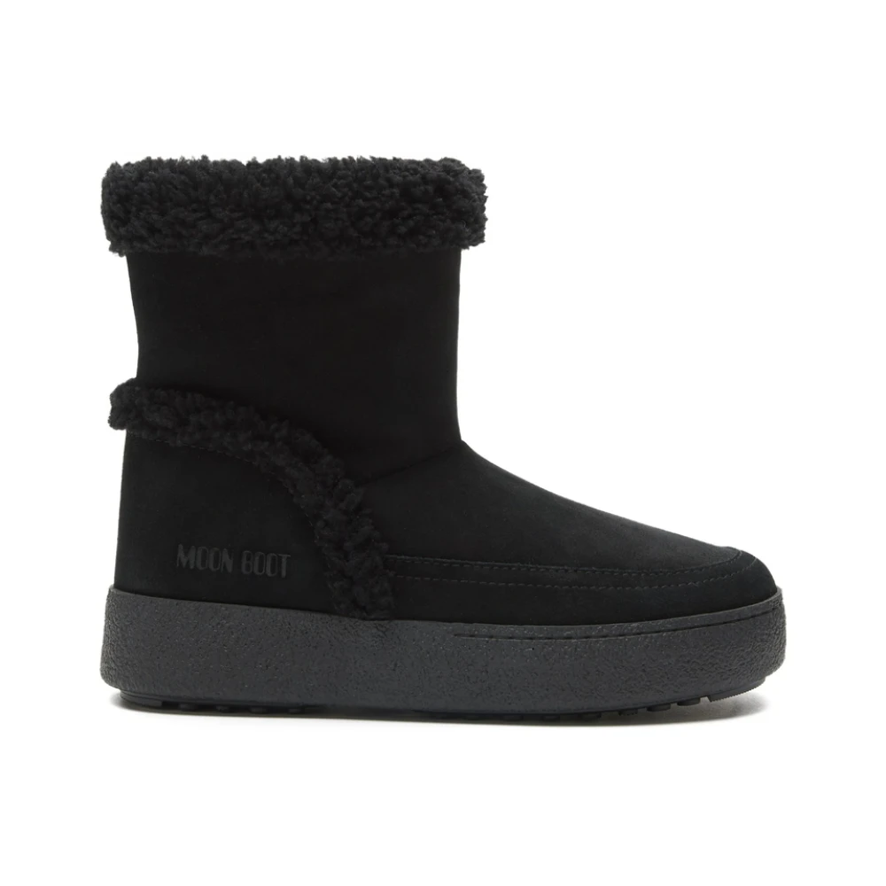 Moon Boot Women's Black Winter Boots, 8 Uk, Ltrack Tina Boots
