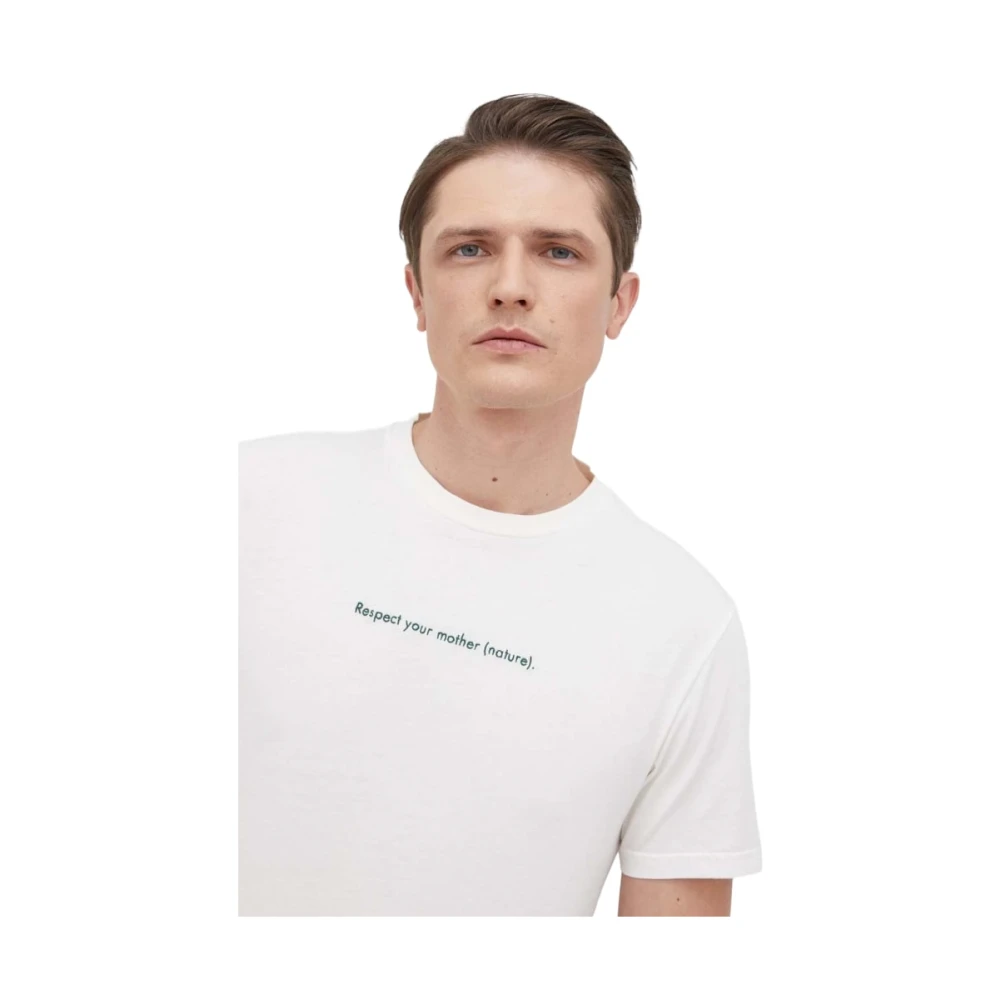 Manuel Ritz Korte Mouw T-Shirt White Heren