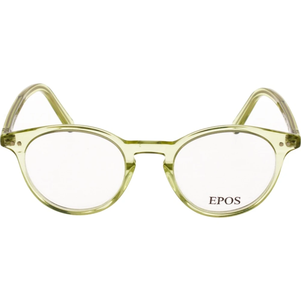 Epos Stijlvolle Brilmonturen met 3 Jaar Garantie Green Unisex