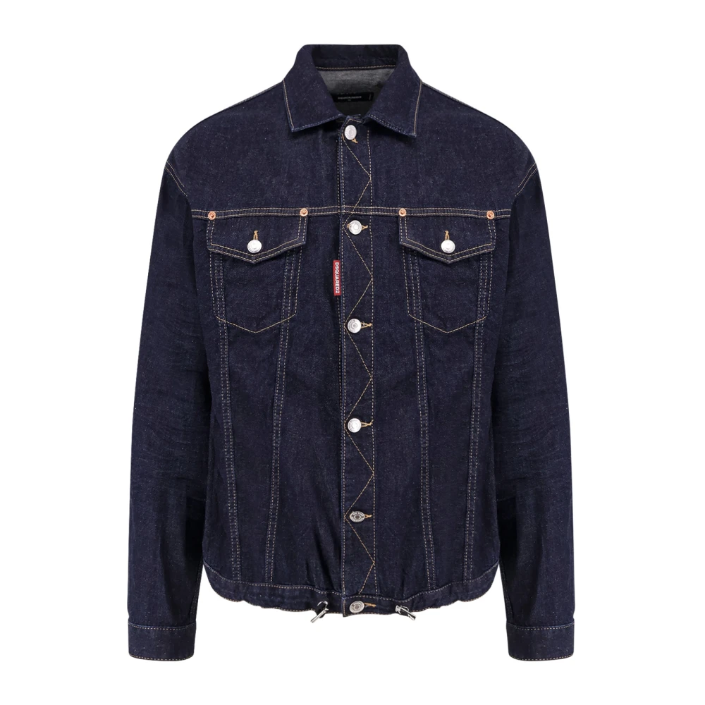 Jackets > Denim Jackets - - Dsquared2 - Modalova