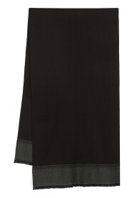Gerippter Wollschal, 100% Cashmere
