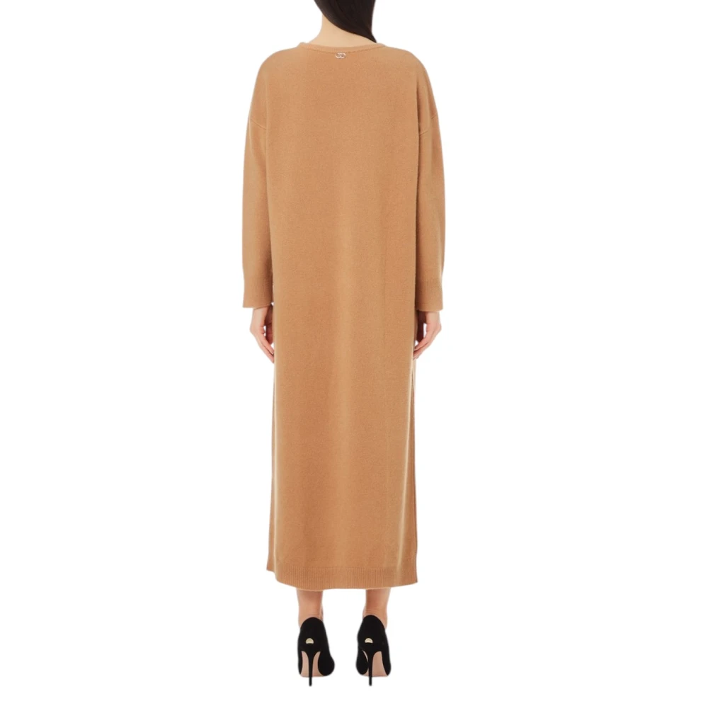 Liu Jo Elegante Jurk voor Vrouwen Brown Dames