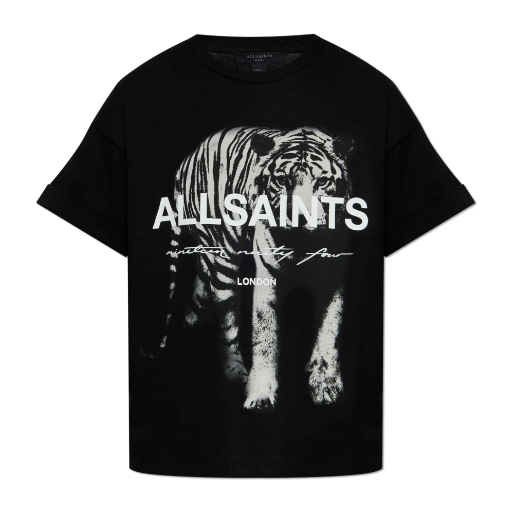 AllSaints T-shirt Kit Black Dames