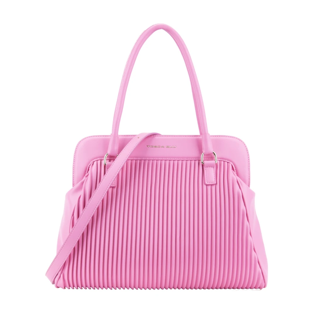 Tosca Blu Dames Schoudertas Magnetische Knoop Pink Dames