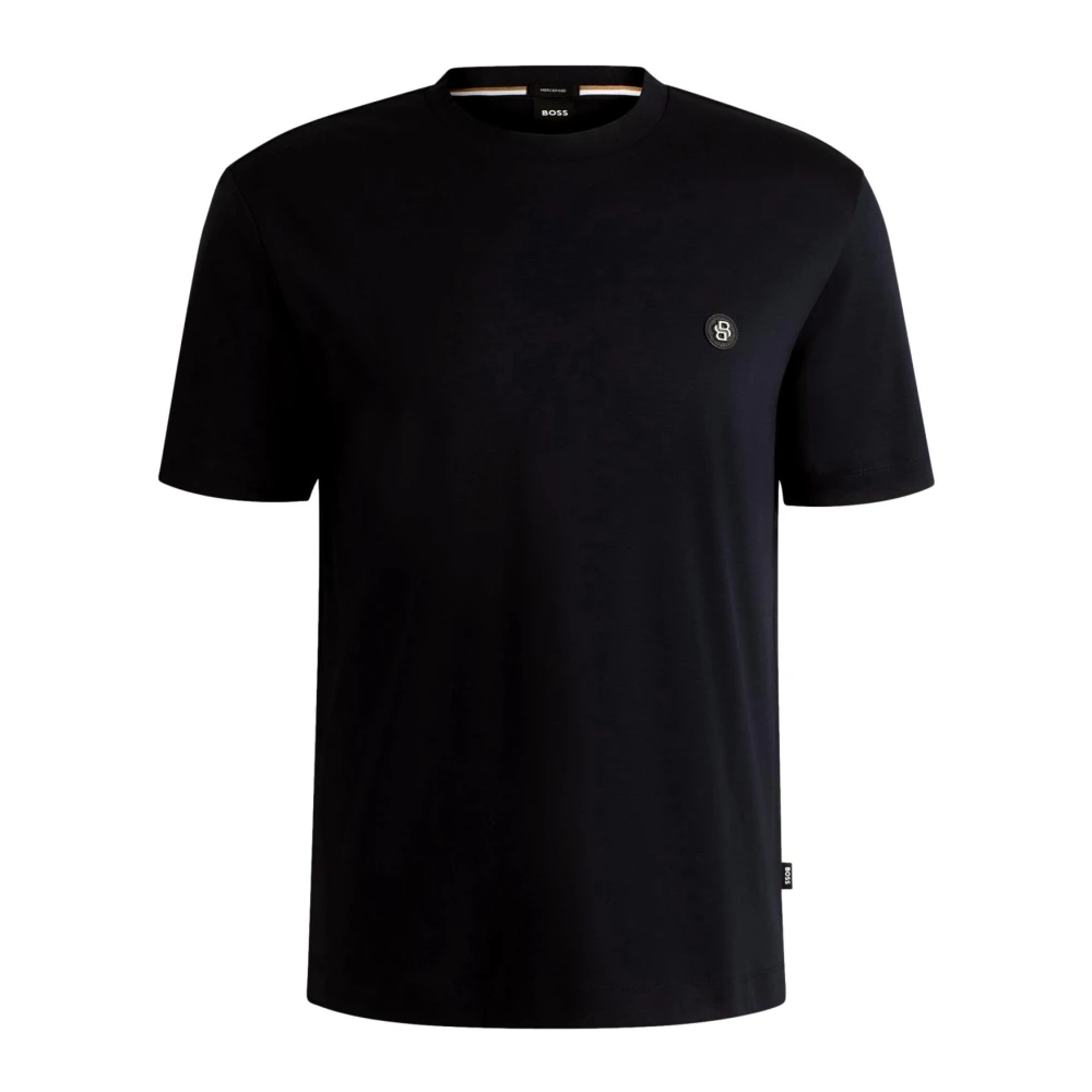 Hugo Men's Black C-Taut 01 T-Shirt - T-Shirts - S - Tops