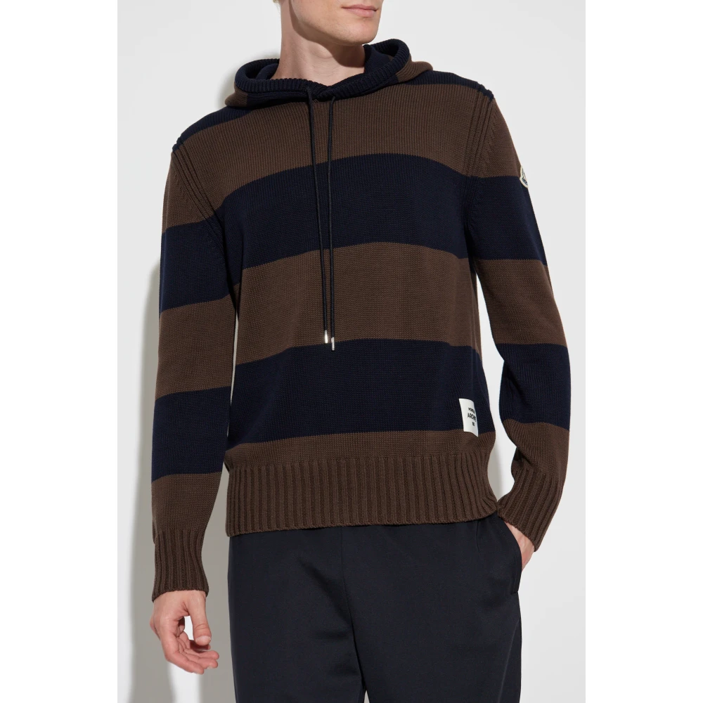 Moncler Capuchontrui Brown Heren