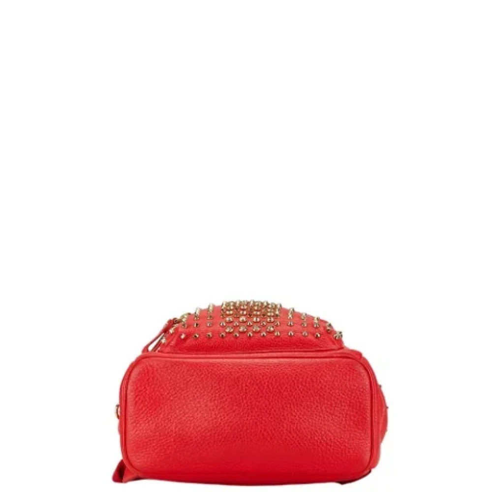 MCM Pre-owned Leather backpacks Red Dames