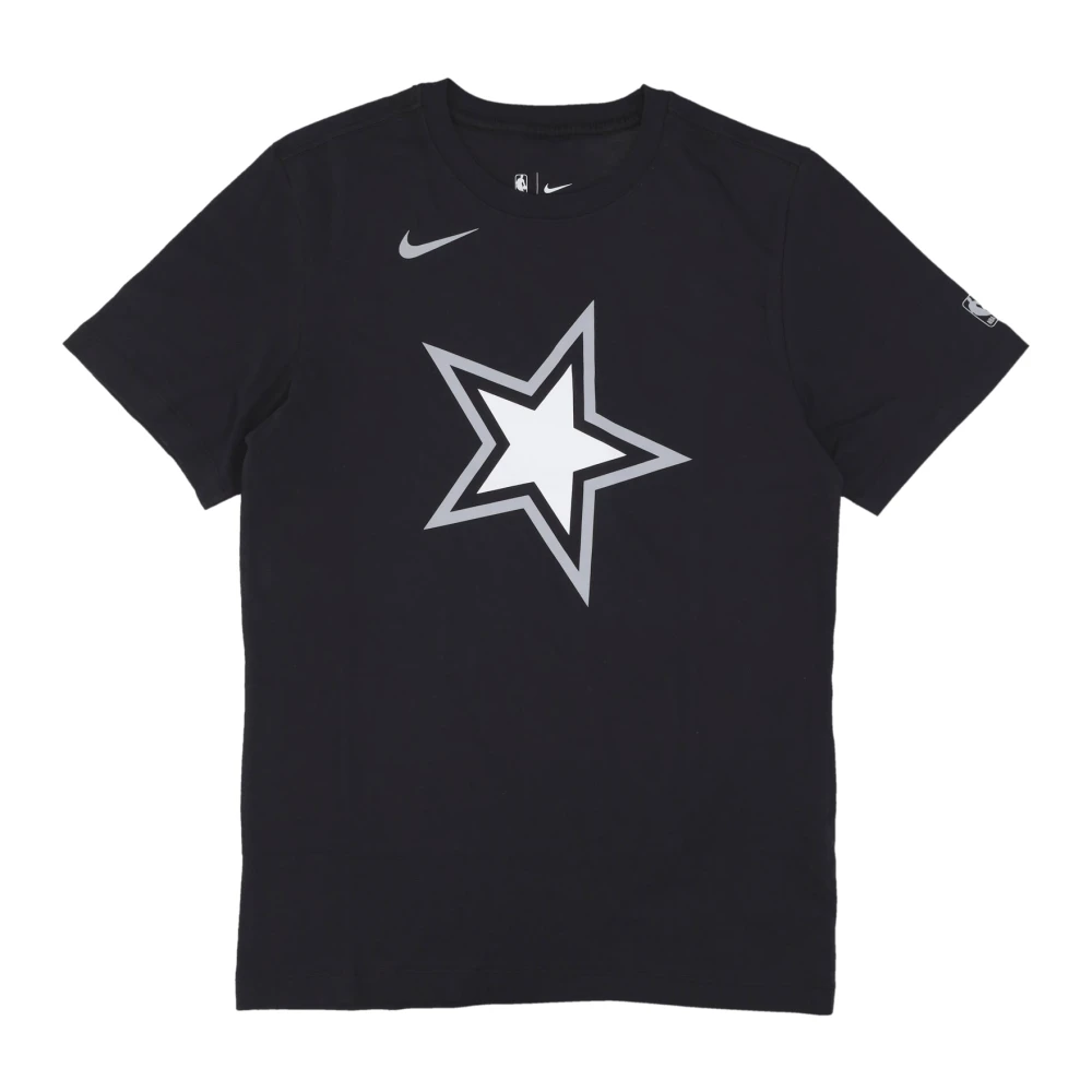 Nike Orlando Magic Basketbal Team Logo T-shirt Black Heren