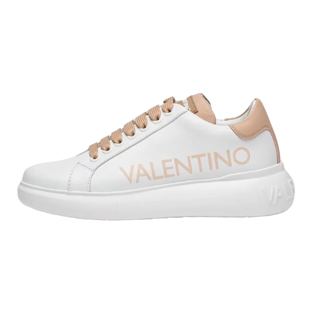 Valentino Witte Sneakers met Rivet Applicaties Dames Schoenen