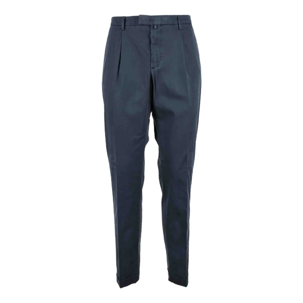 Briglia Stretch Katoen Elastaan Broek Blue Heren