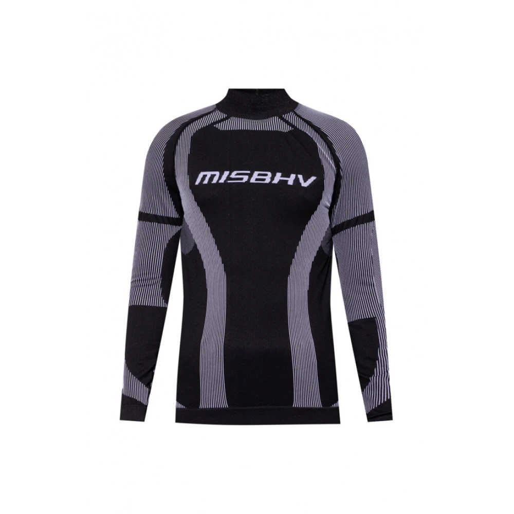 Misbhv Klassieke Sport Longsleeve T-shirt Black Heren