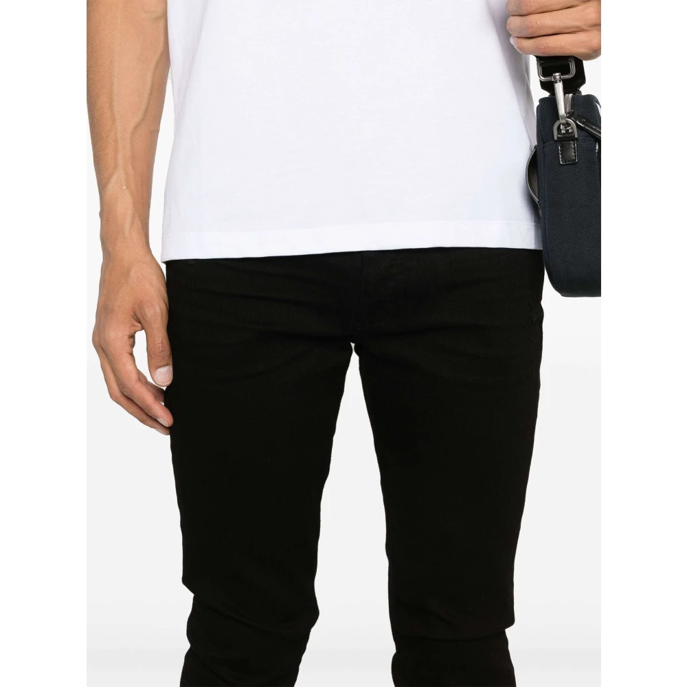Amiri Zwarte Skinny Stretch Denim Jeans Black Heren