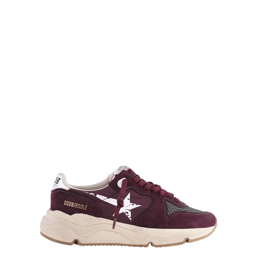 Golden Goose Running Sole Sneakers Dames Schoenen Rood