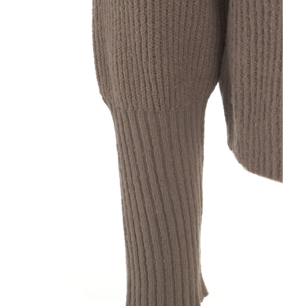 Mauro Grifoni Grijze Gebreide Kleding Aw24 Dames Gray Dames