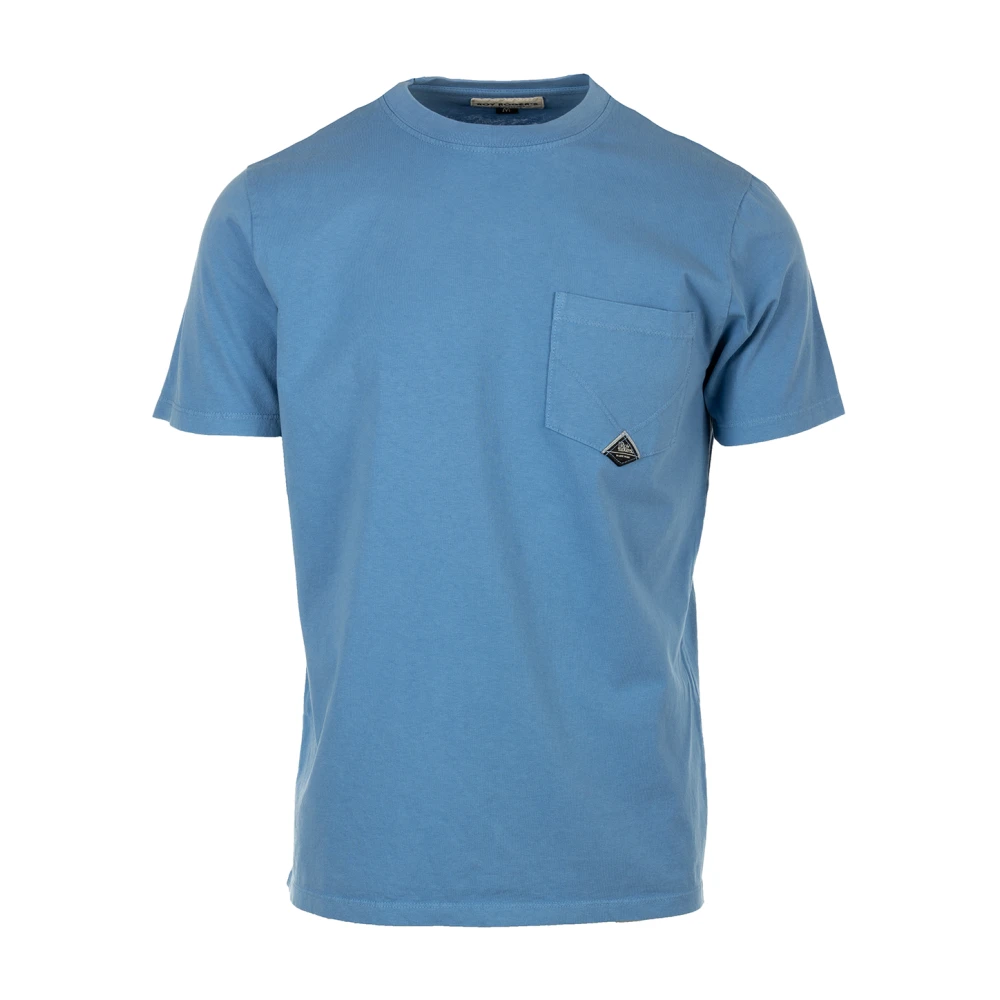 Roy Roger's T-Shirts Blue Heren