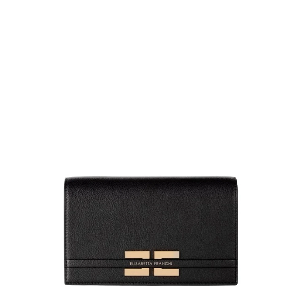 Elisabetta Franchi Women's Black Cross Body Bags, One Size, Shoulder Bag