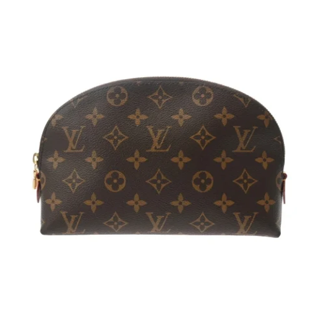 Louis Vuitton Vintage Pre-owned Canvas clutches Brown Dames