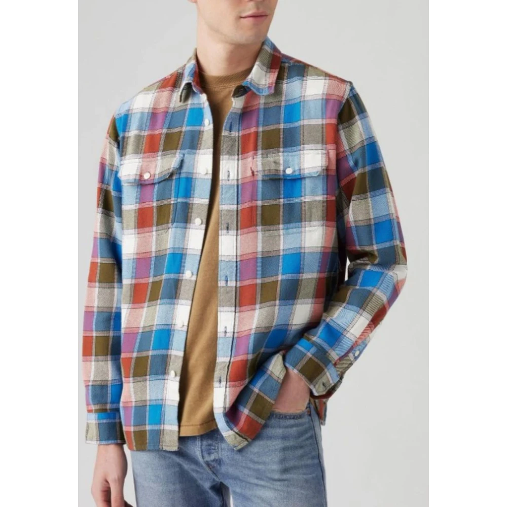Levi's Overhemd Mannen THE Jackson Worker Multicolor Heren