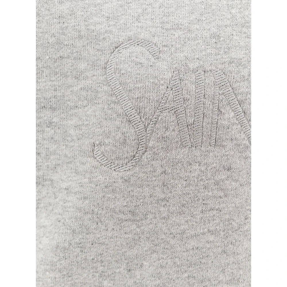Saint Laurent Hoodie Gray Dames