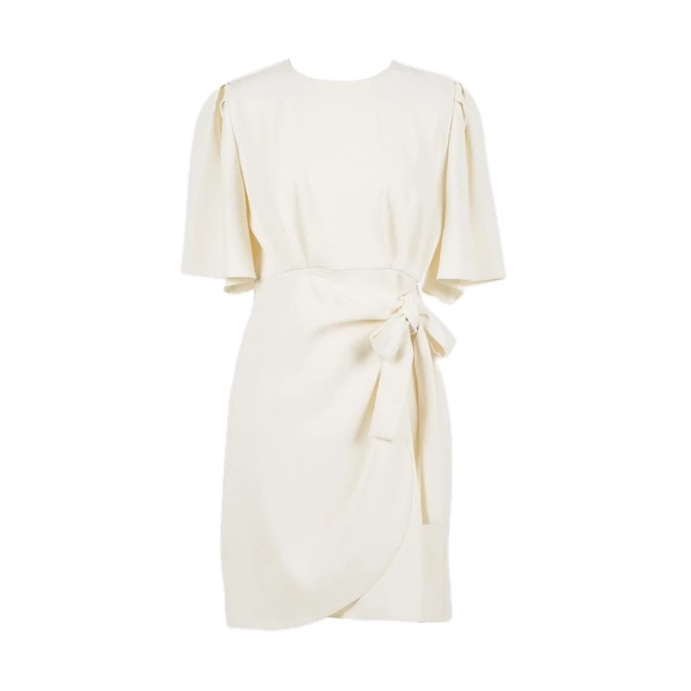 Twinset Polyester jurk en jumpsuit White Dames