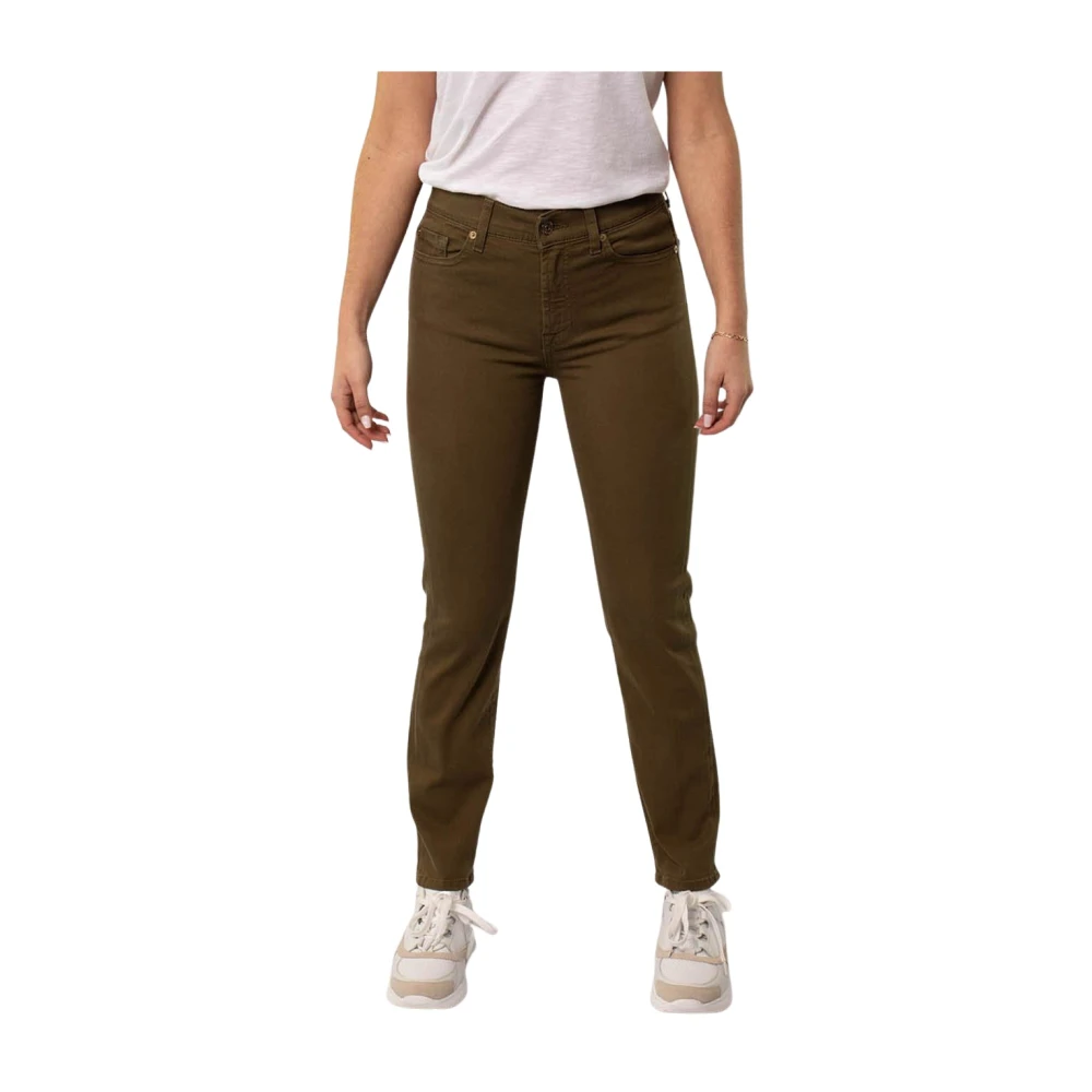 Trousers > Slim-fit Trousers - - 7 For All Mankind - Modalova