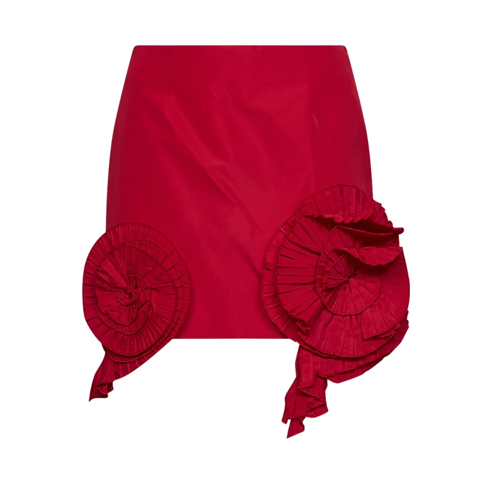 Blumarine Red Polyester Mini Skirt - IT42 | L - Image 2