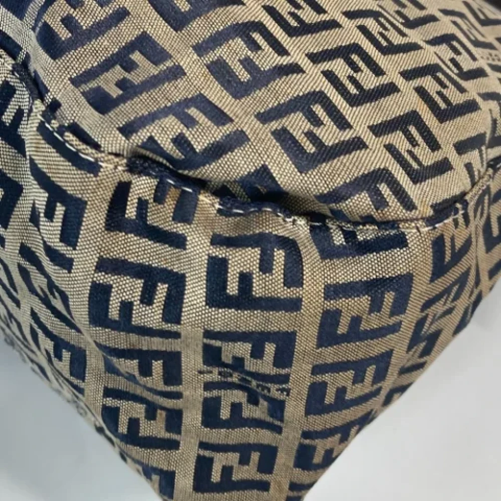 Fendi Vintage Pre-owned Canvas fendi-bags Blue Dames