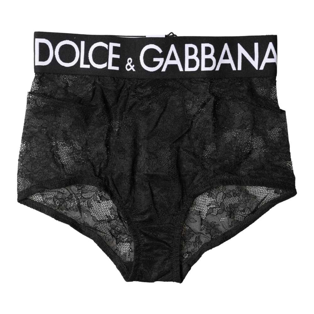 Dolce & Gabbana Femme Noir Sous-Vêtements, Taille: 38 Fr Gaine Taille Haute