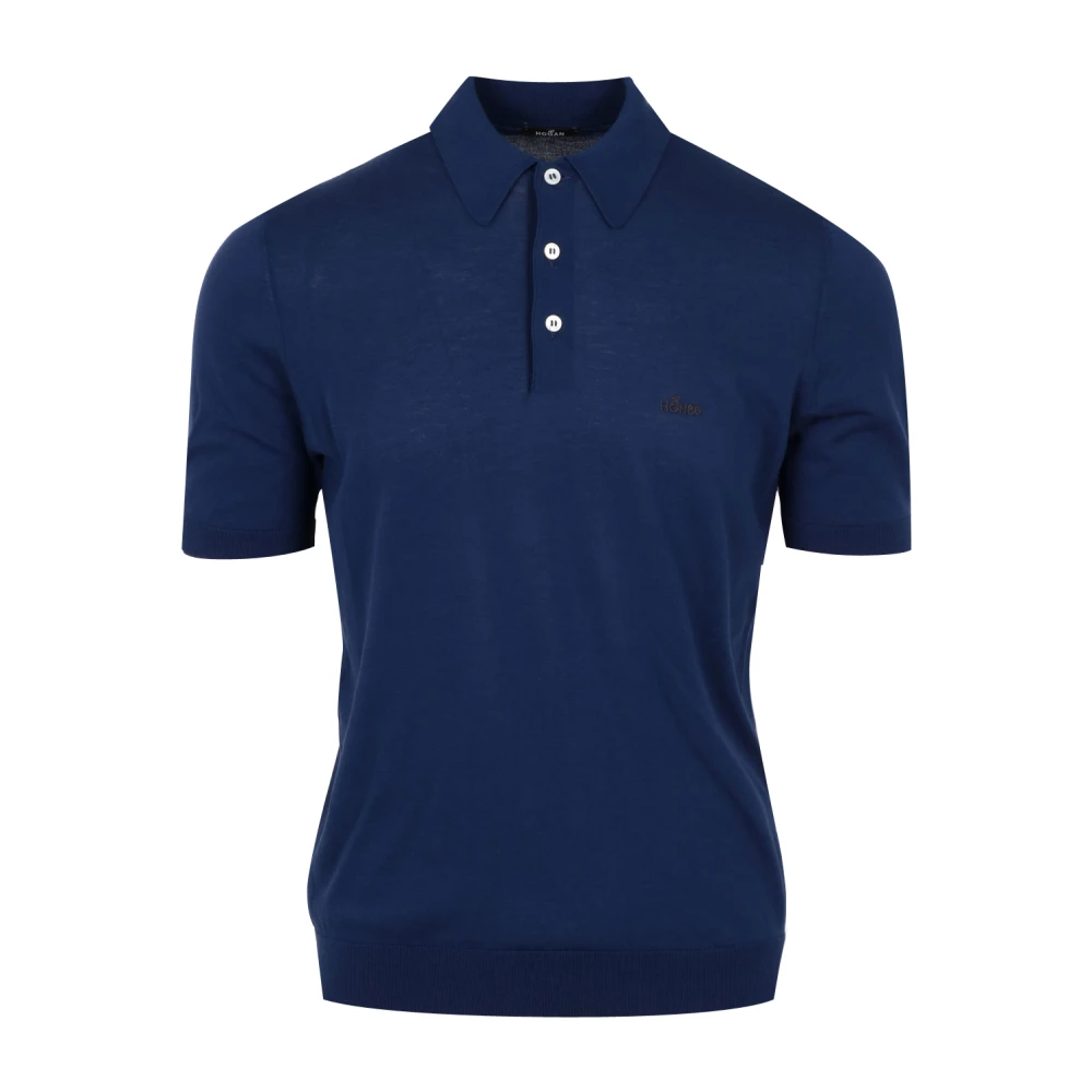 Hogan - Tops > Polo Shirts - Blue - Hogan - Modalova