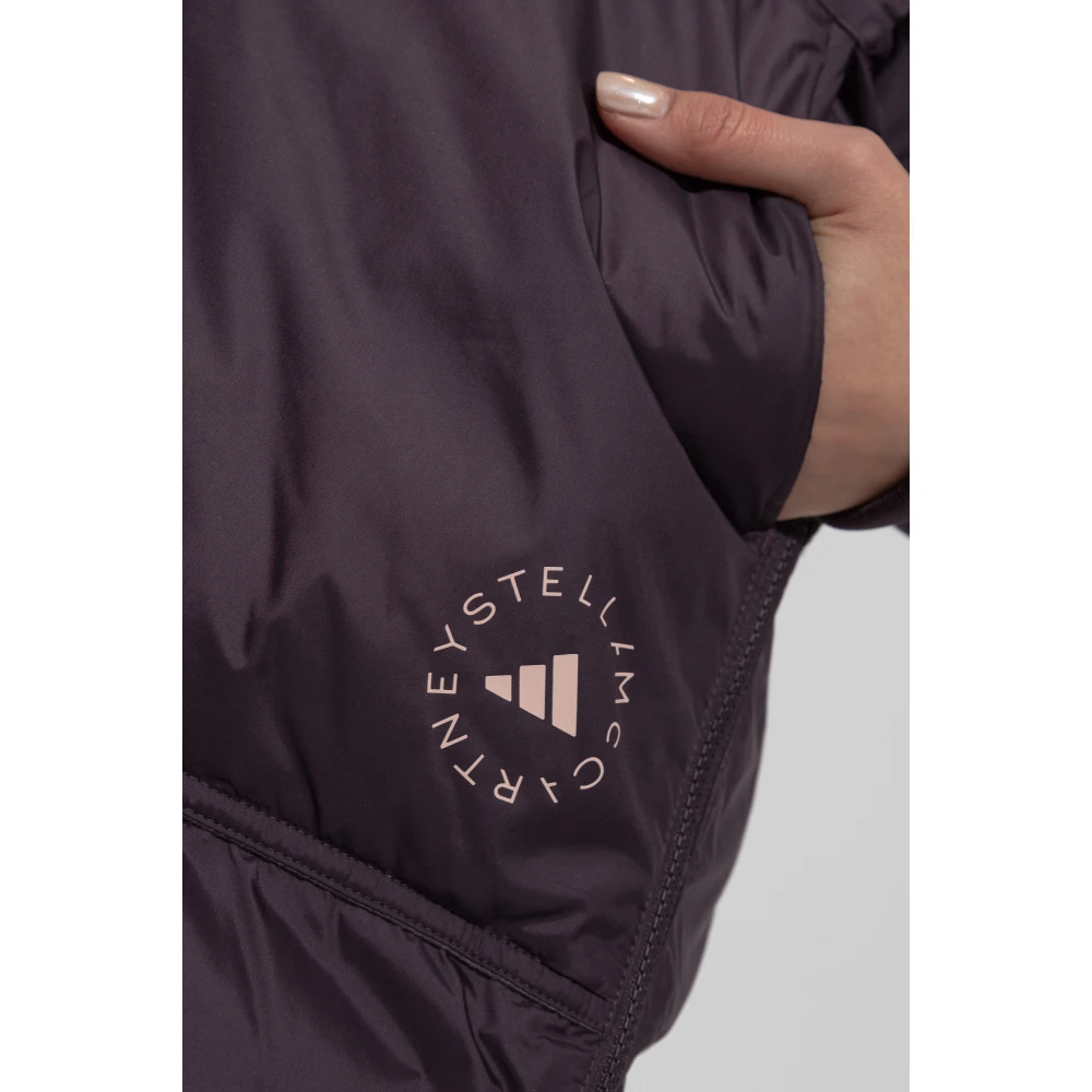 adidas by stella mccartney Gewatteerde jas Purple Dames