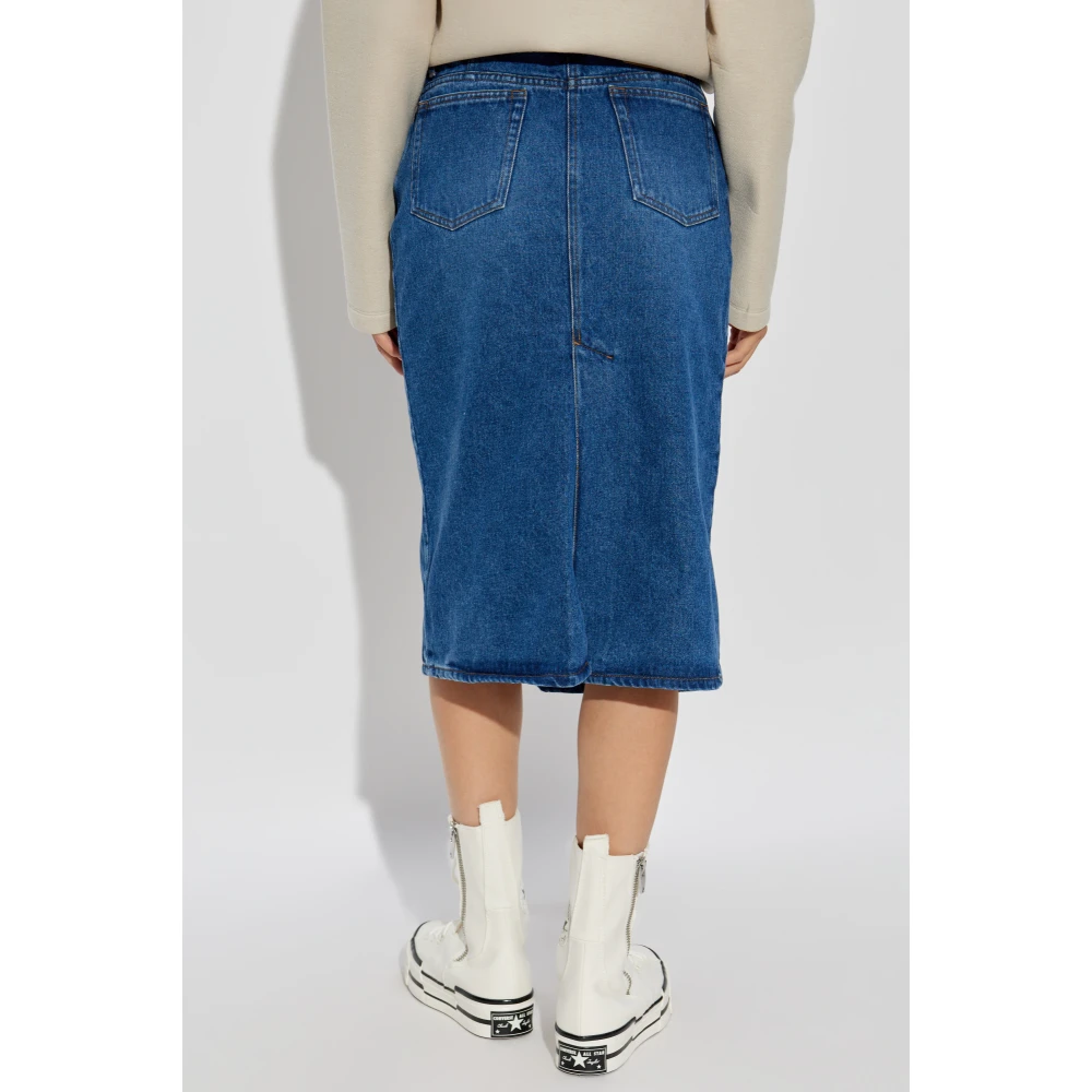 Ami Paris Denimrok Blue Dames