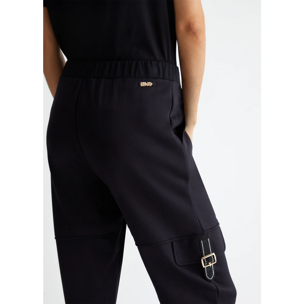 Liu Jo Cargo Sweatpants Black Dames