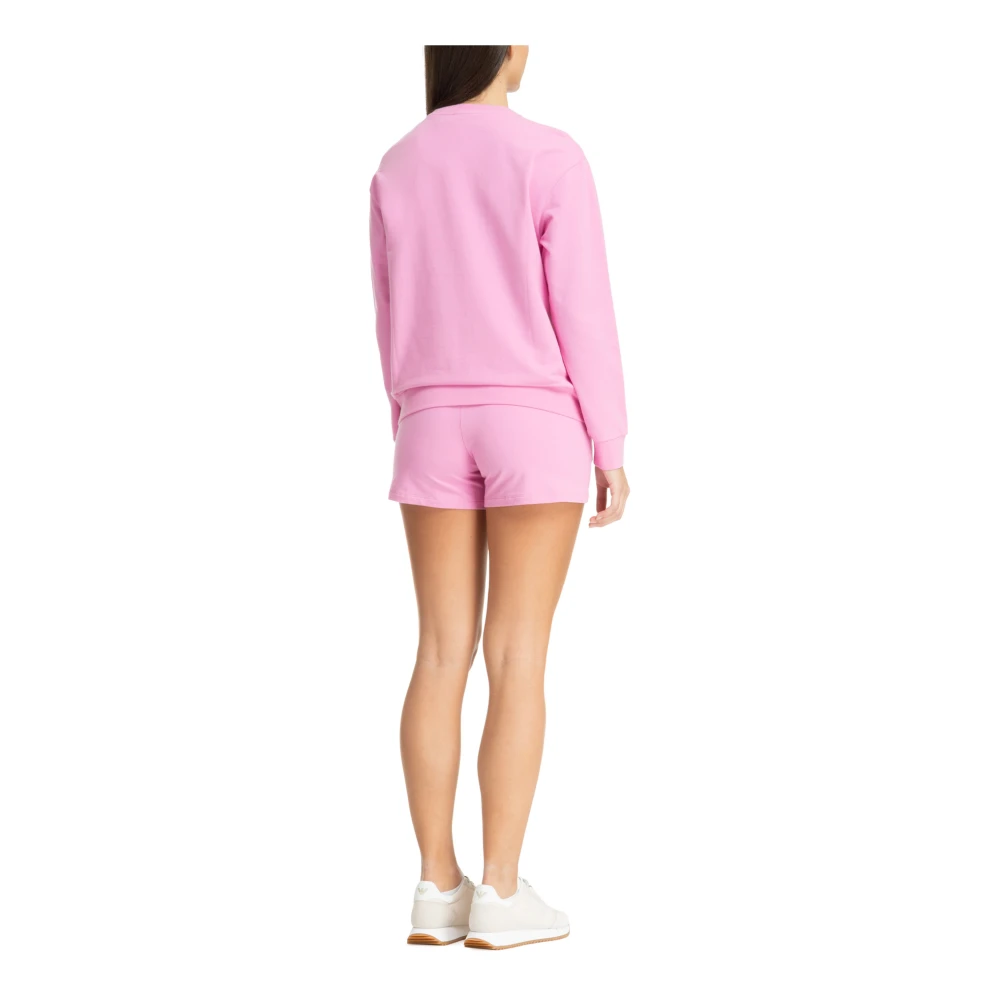 Emporio Armani EA7 Dames Trainingsset met Logo en Zakken Pink Dames
