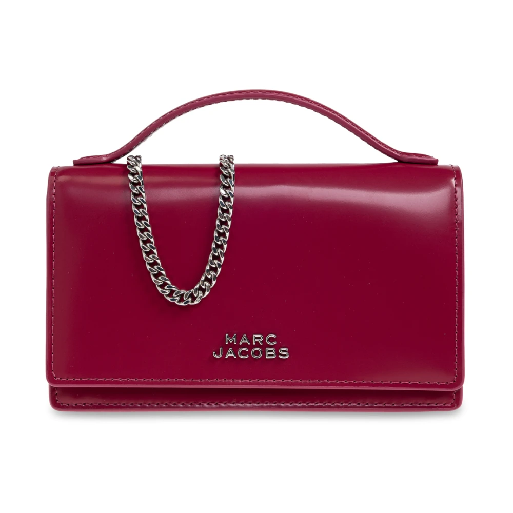Marc Jacobs Röd The Glam Mirror Mini Bag