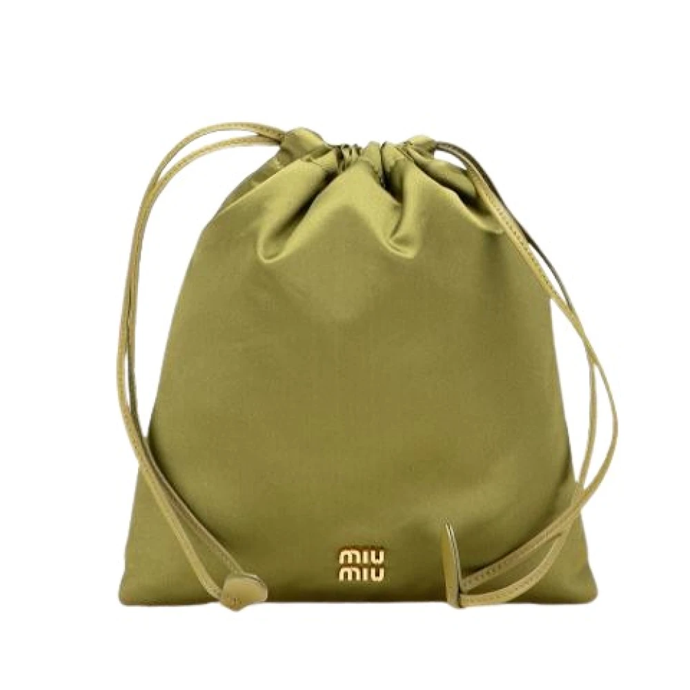 Pre-owned > Pre-owned Bags > Pre-owned Bucket Bags - - Miu Miu Pre-owned - Modalova