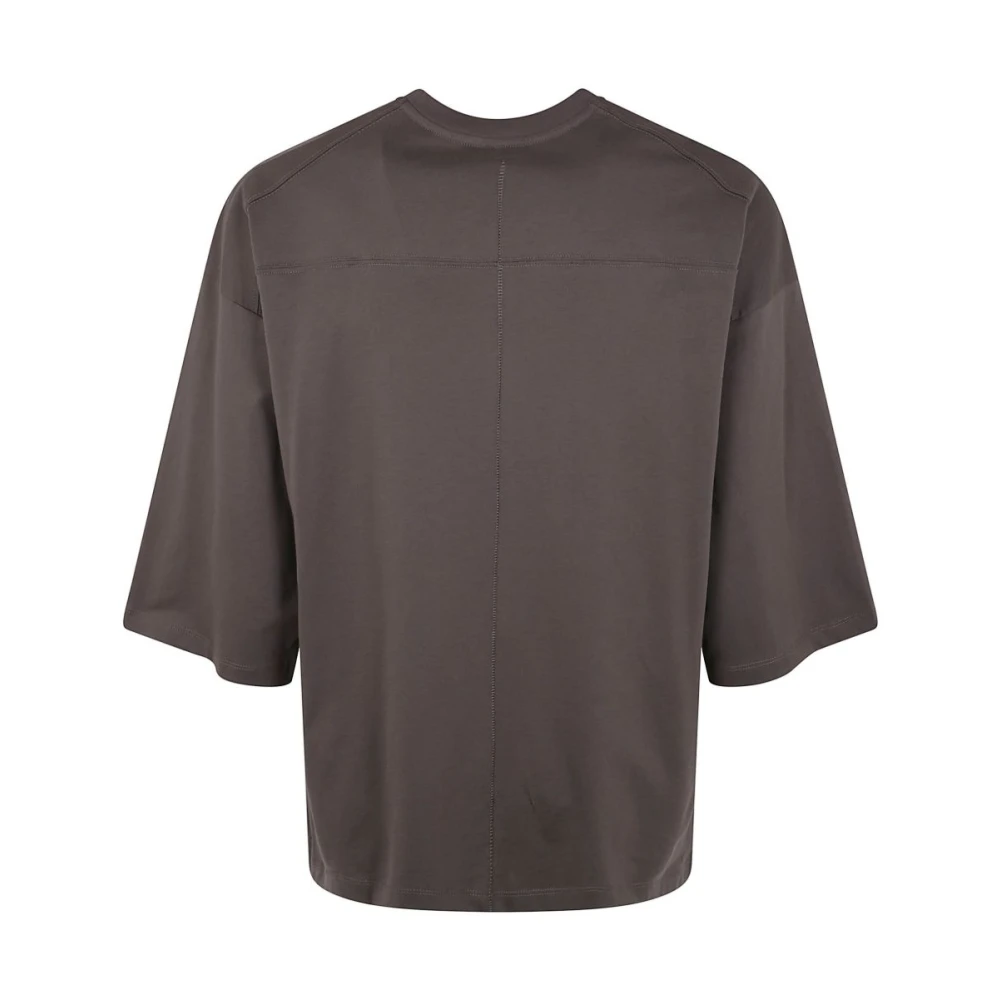 Thom Krom Rock Brown Drop Shoulder T-shirt Gray Heren