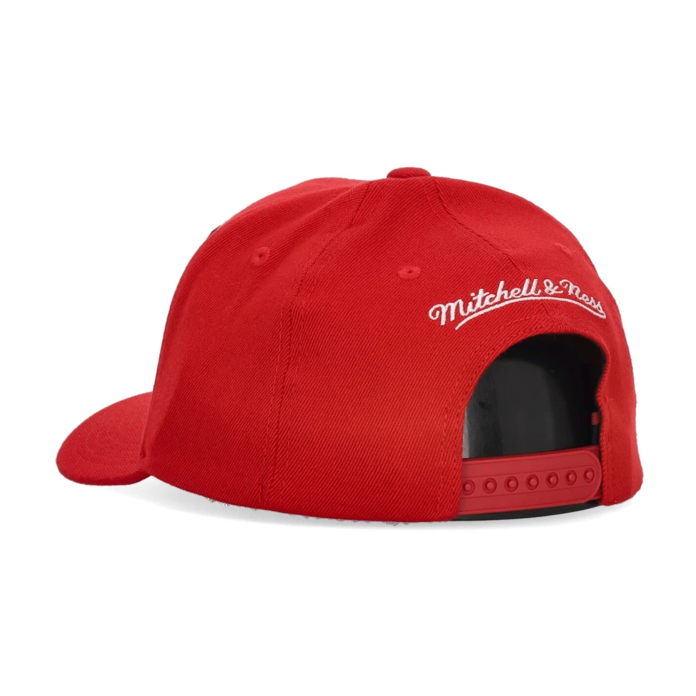 Mitchell & Ness NBA Champ Stack Classic Red Pet Red Heren