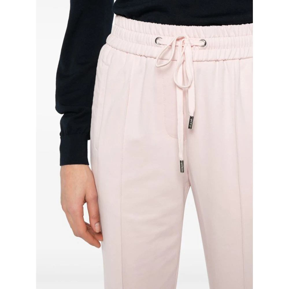 PESERICO Slim-fit Trousers Pink Dames