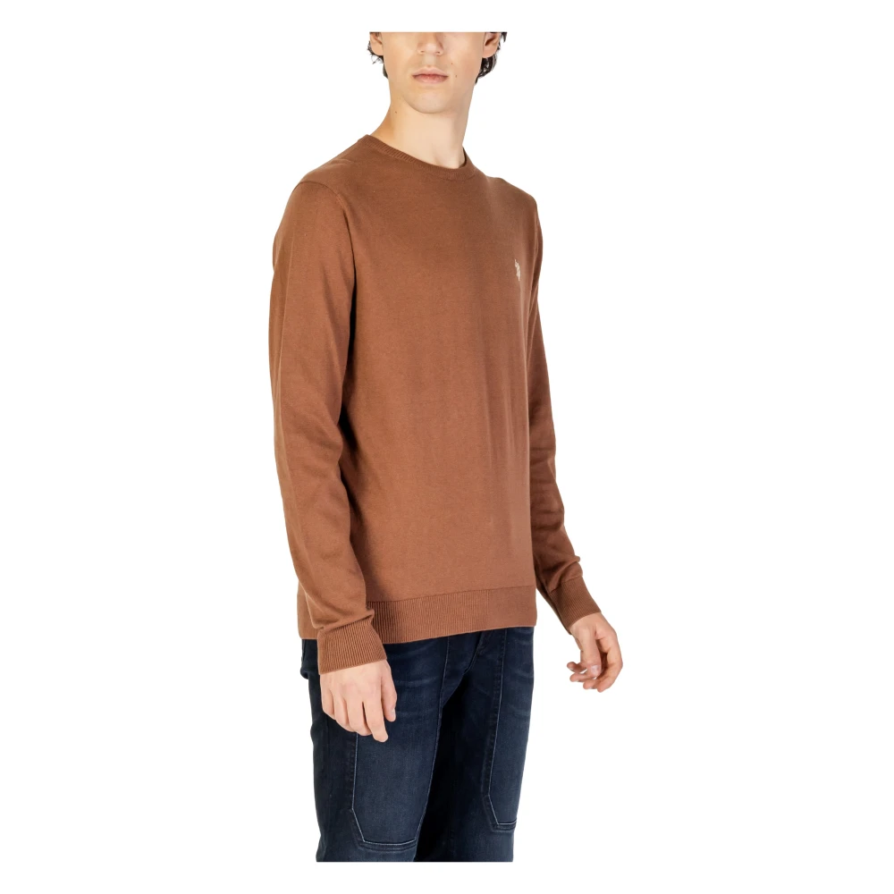U.s. Polo Assn. Heren Gebreide Kleding Collectie: Herfst Winter Beige Heren