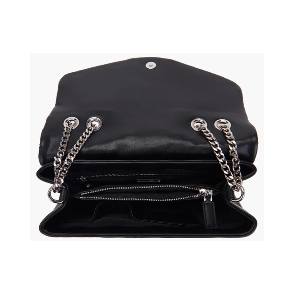 La Carrie Cross Laces Schoudertas Zwart Black Dames